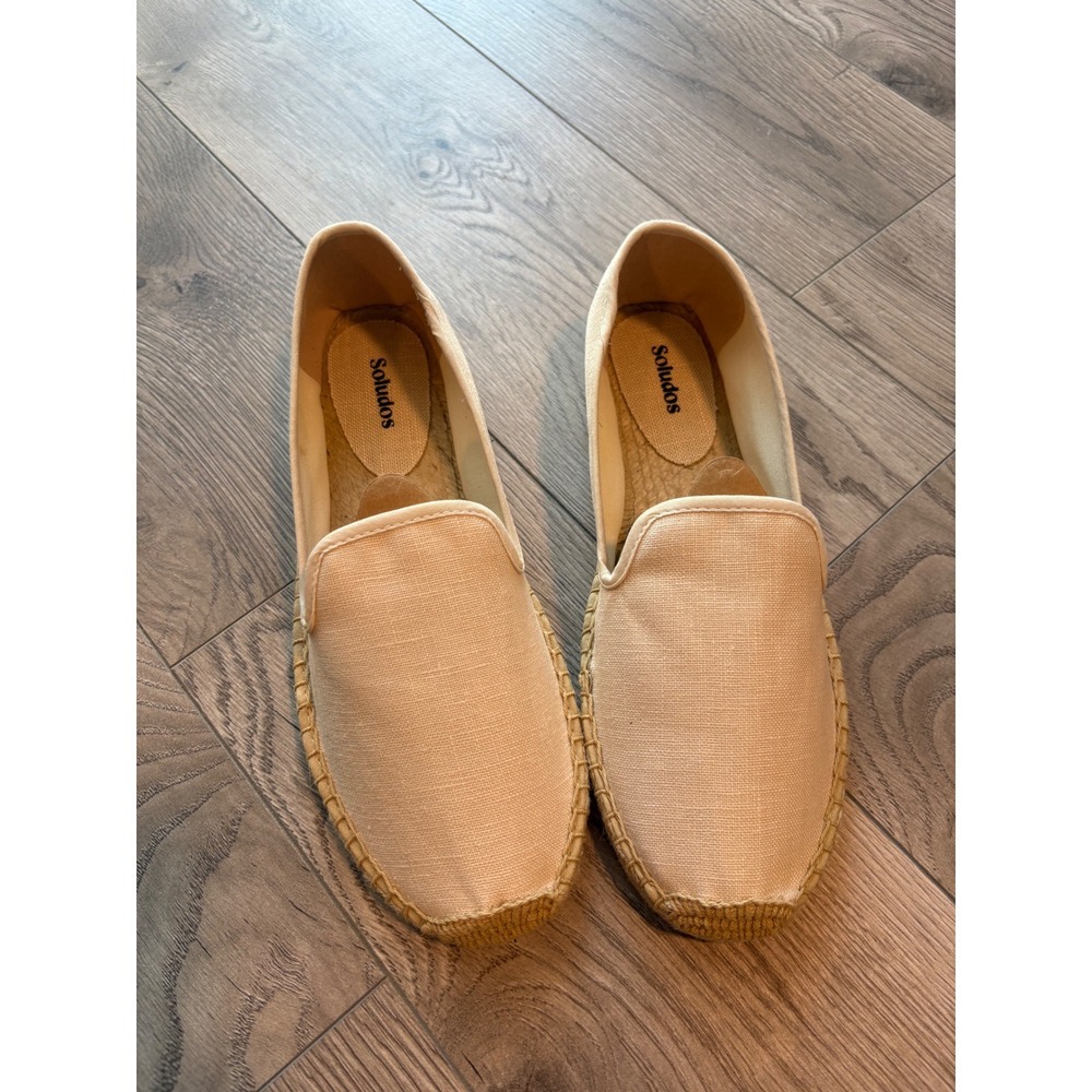 Women's Soludos The Smoking Espadrille – Tonal Ivory – Women's Size 9–9.5 – New - Picture 2 of 8